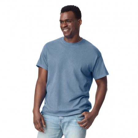 Футболка ULTRA COTTON, СЕРО-ГОЛУБОЙ S