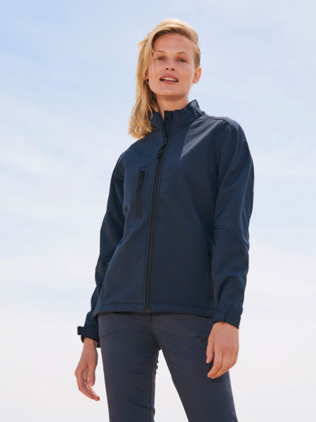 Куртка женская на молнии Roxy 340, серый меланж, размер S