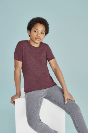 Футболка детская Regent Fit Kids, ярко-бирюзовая, размер на рост 106-116 см (6 лет)