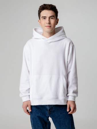 Худи флисовое унисекс Manakin, желтое, размер XL/XXL